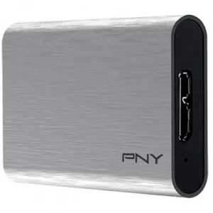 Disco Externo PNY Elite SSD 960GB USB 3.1 Prateado