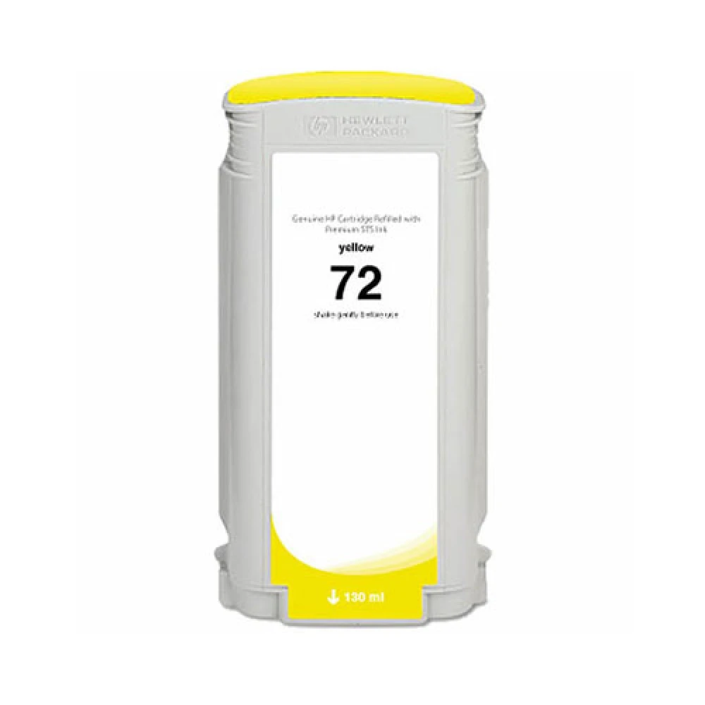 Tinteiro Compatível HP 72 (C9373A) - Amarelo
