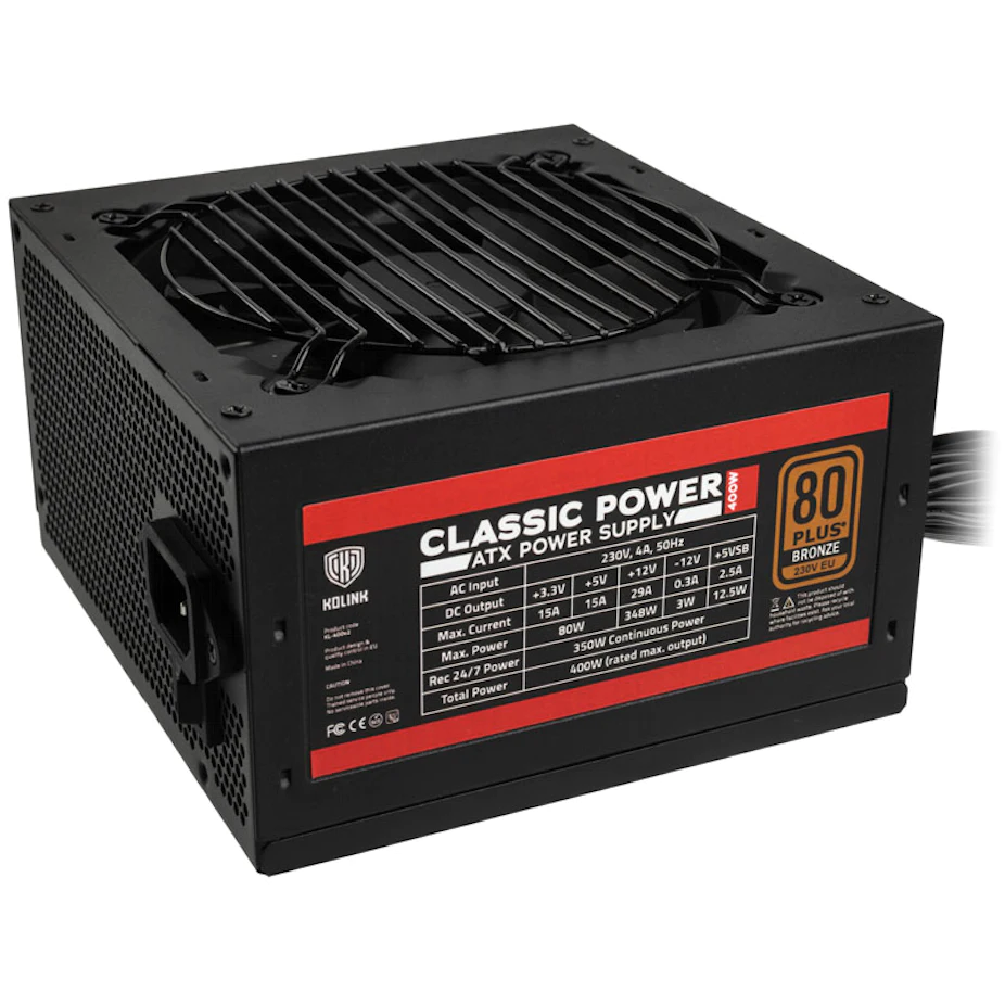 Kolink Classic Power 600W 80+ Bronze