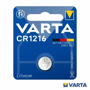 Pilha Botão Lítio CR1216 3V VARTA