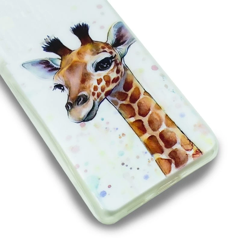 Capa Anti-Choque COOL para Huawei Mate 40 Pro / 40 Pro Plus Cartoon Giraffe